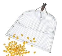 Pelle passoire de jardin - Pelle de sol avec filtre de jardin, pelle de sol, outil d'excavation de sol | Pelle à grains de jardin, palette en acier pour jardin, outil de tamisage manuel