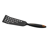 Pelle perforée extra longue pratique et maniable, env. 33 cm, Soft Collection, idéale pour tourner les plats sans les casser, (couleur noir et orange), quantité : 1 pièce