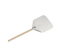 Pelle Pizza 1 Pièces 12 14 Pouces Pelle À Pizza Peler Grand Long Aluminium Avec Manche Outils De Pâtisserie Pelles Peel Paddle Gâteau Cuisson(14inch wooden handle-01)