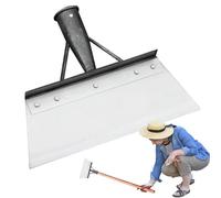 Pelle plate pour grattoir de jardin | Pelle plate en métal ergonomique pour le nettoyage - Matériel de jardin portable robuste, outil à main multifonctionnel pour une gestion efficace du sol