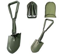 Pelle Pliante 58cm, Pelle à Neige, 50#Pelle Multifonction Extra Stable Haute RÉSistance en Acier Au Carbone Combinaison Pelle De Camping Pliante pour La RandonnÉE en Plein Air Conduite de Voiture