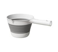 Pelle pliante multifonction - Cuillère de cuisine portable pour l'extérieur, pelle de douche pliante, tasse d'arrosage de jardin, outil pliable pour