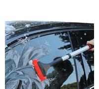 Pelle pliante,Pelle à neige pliable pour voiture | Outils légers de pelletage de neige avec poignée en éponge épaissie pour la décongélation