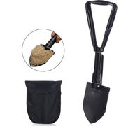 Pelle pliante triple, équipement de survie pour les pelles militaires avec sac de transport en nylon