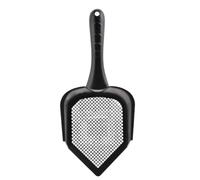 Pelle - Poignée incurvée en Acier Pelle à litière Portable | Nettoyage de Grille de Non Collant - pour l'intérieur pour la Maison, l'appartement, Le Salon et la Chambre à Coucher