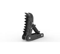 Pelle pouce 450 mm avec roue hydraulique Convient pour tous les Mini pelle, longueur 450 mm, Largeur?: 120 mm,