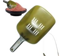 Pelle pour la pêche, le lancement d'appâts avec trous pour l'alimentation - Antidérapante et portable - Aide à l'alimentation pour l'eau douce et l'eau salée - Bateau - Camping - Kayak débutant