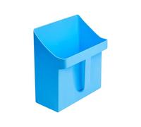 Pelle pour l'alimentation du bétail et des animaux de ferme - Pelle en cube fermé de 3,8 litres pour la ferme | Cuillère réutilisable avec manche latéral, pour volailles, chèvres, moutons et cuisine