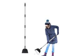 Pelle pour Nettoyage de Jardin Grattoir à Glace Robust en Métal pour