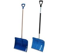 Pelle poussoir alpin - Outifrance - Manche aluminium - Lame nervurée - Haute performance