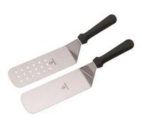 Pelle professionnelle coudée ""MATFER""/perforé - 200*75mm G