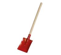 Pelle robuste pour enfants de 30 cm - Pelle en métal robuste avec manche en bois - Idéale pour les tout-petits - Pelle jouet colorée pour les premières aventures funéraires