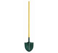 Leborgne - Pelle ronde tôle - 29 cm - manche Compositube