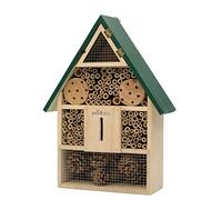 Pelle & Sol Maison à Abeilles écologique | Hôtel à Insectes pour Abeilles, Papillons, Insectes | Habitat de Nidification en Bambou résistant aux intempéries | Décoration de Jardin et Cadeaux naturels