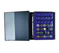 PELLER'S Album de Collection XL pour 210 Capsules de Bouteilles de Champagne, bière, calottes, 6 Feuilles.
