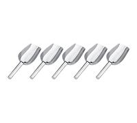 Pelles à Glace, 5pcs Pelle Bonbon, Ice Cream Scoop, Cuillère à glacée, Pelle bonbons en acier inoxydable, Pour boules sucrées Buffet de bonbons de mariage Bar à la maison Cuisine Ensemble (19 cm)