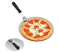 Pelles à pizza améliorées avec poignée pliable, pelle à pizza en acier inoxydable pour four, accessoires de cuisine essentiels pour faire des pizzas de 25,4 x 43,2 cm