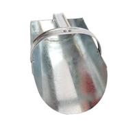 Pelles en fer de qualité agricole pour poules haute capacité d'alimentation - Design ergonomique - Entretien simplifié - Mangeoires de bétail