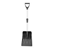 Pelles pour à creuser en forme de luge, outil de chasse-neige pour | Neige d'hiver noire pour jardin, camping, plage, extérieur, neige, sable, jouet compact pour porte
