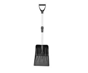 Pelles pour à creuser en forme de luge, outil de chasse-neige pour | Neige d'hiver noire pour jardin, camping, plage, extérieur, neige, sable, jouet compact pour porte