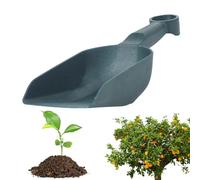 Pelles pour produits secs - Pelle épaisse et robuste pour animaux de compagnie avec prise en main confortable, grande pelle à main, pelle à terre, outil de jardin pour en pot, jeu de plage