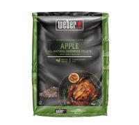 Weber – Granulés de bois – Bois de pommier – 100% naturel – Idéal pour fumer la volaille – 8 kg