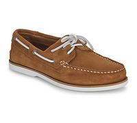 Chaussures bateau hommes Pellet VENDEE Marron 44