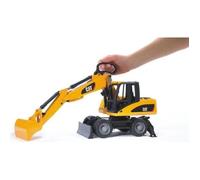 Pelleteuse CATERPILLAR sur roues - BRUDER - 2445 - Echelle 1:16 - 44 cm - Jaune et Noir