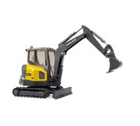 Pelleteuse compacte - BRUDER - Volvo ECR40 - 360° pivotant - Chenilles - Pour enfants à partir de 3 ans