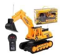 Pelleteuse Électrique Télécommandée À 2 Canaux, 2.4ghz, Jouet Pour Enfants, Véhicule D'ingénierie, Anti-Chute