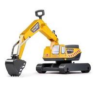 Pelleteuse - FALK - Super Builder - Dès 3 ans - 100% Fabriqué en France - Cabine rotative à 360°