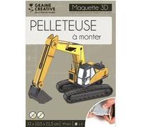 Graine créative – Maquette 3D Pelleteuse en mousse