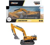 TOI-Toys Excavator Metal Junior 1:55 Steel Yellow / Black