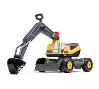 Pelleteuse Volvo - FALK - Cabine rotative à 360° - Excavatrice articulée et assise ouvrante - 100% Fabriqué en France - Dès 3 ans