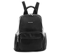 Pelletterie Borghese | Sac à dos en cuir pour femme | Noir | Sac à dos en cuir | Cuir véritable | Made in Italy | DENIS