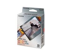 Pellicule instantanée - FUJIFILM - Instax Wide - 10 poses - Métallique brossé - Compatible Instax Wide