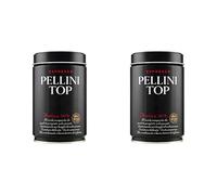 Pellini Café Top 100% Arabica, Café Moulu pour Moka à l'Arôme Intense et Enveloppant, Mélange 100% Arabica à la Torréfaction Délicate, Paquet de 250g