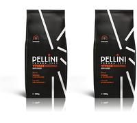 Pellini N.82 Vivace, Café en Grains pour Espresso 1 kg, Mélange Classique Arabica et Robusta au Goût Intense et Équilibré, Café en Grains à Torréfaction Moyenne (Lot de 2)