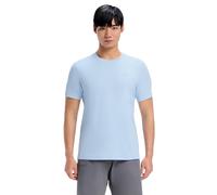 PELLIOT T-shirt à manches courtes à col rond pour homme Bleu Islande XXL Camping voyage Imperméable durable