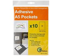 Pelltech Maxi Pocket PLL25544 Lot de 10 pochettes A5