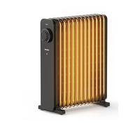 PELONIS 13 éléments Radiateur Bain d'Huile 2500W, Mobile Chauffage électrique, Thermostat réglable, Radiateur à huile Economie d'énergie, 3 niveaux de chaleur, Caractéristiques de sécurité intégrées