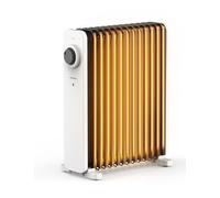 PELONIS Radiateur Bain d'Huile 2500W, 13 éléments Chauffage électrique avec Thermostat réglable & 3 niveaux de puissance, Radiateur à huile à économie d'énergie avec protection contre la surchauffe