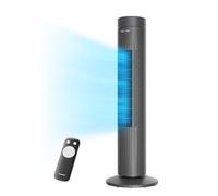 PELONIS Ventilateur Colonne 76CM avec Télécommande, 3 Vitesses Réglables, Refroidissement Ultra-Silencieux, Minuterie de 7 Heures, Parfait pour le Confort de la Maison, du Bureau et de la Chambre