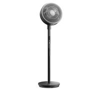 Pelonis Ventilateur sur pied avec télécommande, écran tactile, circulation 3D, 36,5 dB, silencieux, 10 m de flux d'air, hauteur réglable, 60/111 cm, 4 niveaux, avec minuterie, grille de protection