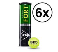 Balles De Tennis Dunlop Slazenger Dunlop Fort T 4 Balles Jaune 30973 Jaune