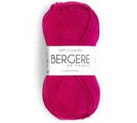 Bergère de France Pelote de laine Azalée 100% coton bio 3 mm Tricot et crochet