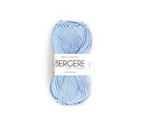 Bergère de France - Pelote de laine - 100% coton bio - 3 mm - 50 g - Ciel