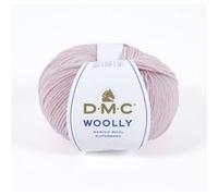 Pelote 100% Laine Vierge Woolly - DMC(...) - 041 Rose layette 041 Rose layette G