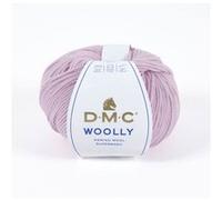 DMC Garn Pelote Woolly 100% Laine Mérinos 50 g Douce pour les peaux sensibles 042 Rose Clair