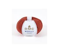 DMC Garn pelote de laine Woolly - 100% laine mérinos, douce pour peaux sensibles - 50 g - 051 Brique